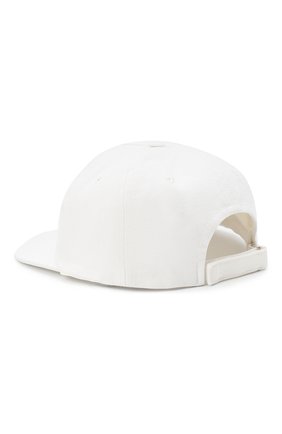 Мужской хлопковая бейсболка OFF-WHITE белого цвета по цене 20900 руб., арт. 0MLB022R21FAB004 | Фото 2 Мужской хлопковая бейсболка OFF-WHITE белого цвета, арт. 0MLB022R21FAB004 | Фото 2 (Материал: Хлопок, Текстиль)
