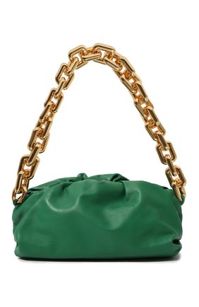 Женская сумка chain pouch BOTTEGA VENETA зеленого цвета по цене 287000 руб., арт. 620230/VCP40 | Фото 1