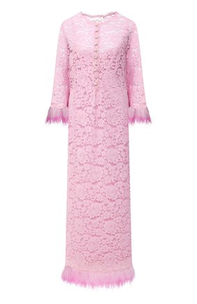 Женское платье из хлопка и вискозы DOLCE & GABBANA светло-розового цвета по цене 599500 руб., арт. F6I7DZ/HLMEA | Фото 1 Женское платье из хлопка и вискозы DOLCE & GABBANA светло-розового цвета, арт. F6I7DZ/HLMEA | Фото 1 (Стили: Гламурный; Материал внешний: Вискоза, Хлопок; Рукава: Длинные; Женское Кросс-КТ: Платье-одежда; Случай: Вечерний; Длина Ж (юбки, платья, шорты): Макси; Материал подклада: Шелк; Региональные ограничения белый список (Axapta Mercury): RU)