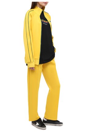 Женские кожаные кеды superstar GOLDEN GOOSE DELUXE BRAND черного цвета по цене 34350 руб., арт. GWF00101.F000321 | Фото 2 Женские кожаные кеды superstar GOLDEN GOOSE DELUXE BRAND черного цвета, арт. GWF00101.F000321 | Фото 2