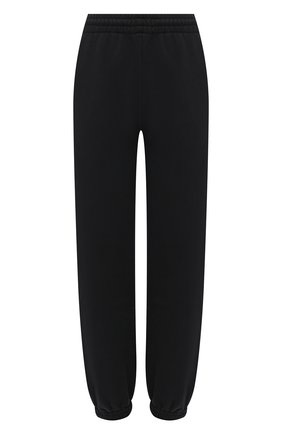 Женские хлопковые джоггеры OFF-WHITE черного цвета по цене 52100 руб., арт. 0WCH006R21JER003 | Фото 1 Женские хлопковые джоггеры OFF-WHITE черного цвета, арт. 0WCH006R21JER003 | Фото 1