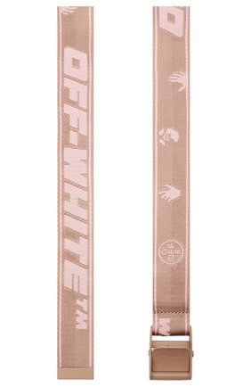 Женский ремень OFF-WHITE коричневого цвета по цене 17000 руб., арт. 0WRB043R21FAB001 | Фото 2 Женский ремень OFF-WHITE коричневого цвета, арт. 0WRB043R21FAB001 | Фото 2