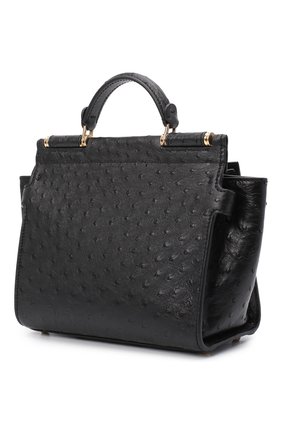 Женская сумка 62 sicily DOLCE & GABBANA черного цвета по цене 432000 руб., арт. BB6960/A8M41 | Фото 3 Женская сумка 62 sicily DOLCE & GABBANA черного цвета, арт. BB6960/A8M41 | Фото 3