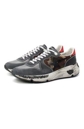 Мужские комбинированные кроссовки running sole GOLDEN GOOSE DELUXE BRAND разноцветного цвета по цене 39950 руб., арт. GMF00126.F000411 | Фото 1 Мужские комбинированные кроссовки running sole GOLDEN GOOSE DELUXE BRAND разноцветного цвета, арт. GMF00126.F000411 | Фото 1