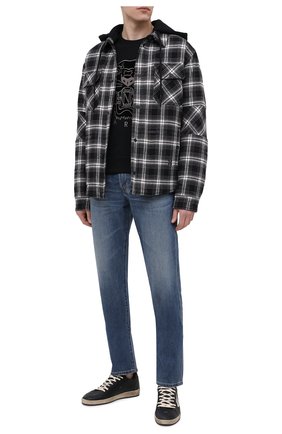 Мужской хлопковый свитшот KENZO черного цвета по цене 21450 руб., арт. FA65SW1104XJ | Фото 2 Мужской хлопковый свитшот KENZO черного цвета, арт. FA65SW1104XJ | Фото 2