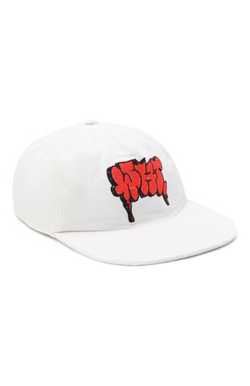 Мужской хлопковая бейсболка OFF-WHITE белого цвета по цене 20900 руб., арт. 0MLB022R21FAB004/W | Фото 1 Мужской хлопковая бейсболка OFF-WHITE белого цвета, арт. 0MLB022R21FAB004/W | Фото 1 (Материал: Хлопок, Текстиль)
