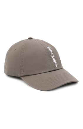 Мужской хлопковая бейсболка PALM ANGELS хаки цвета по цене 8955 руб., арт. PMLB003R21FAB0035601 | Фото 1 Мужской хлопковая бейсболка PALM ANGELS хаки цвета, арт. PMLB003R21FAB0035601 | Фото 1