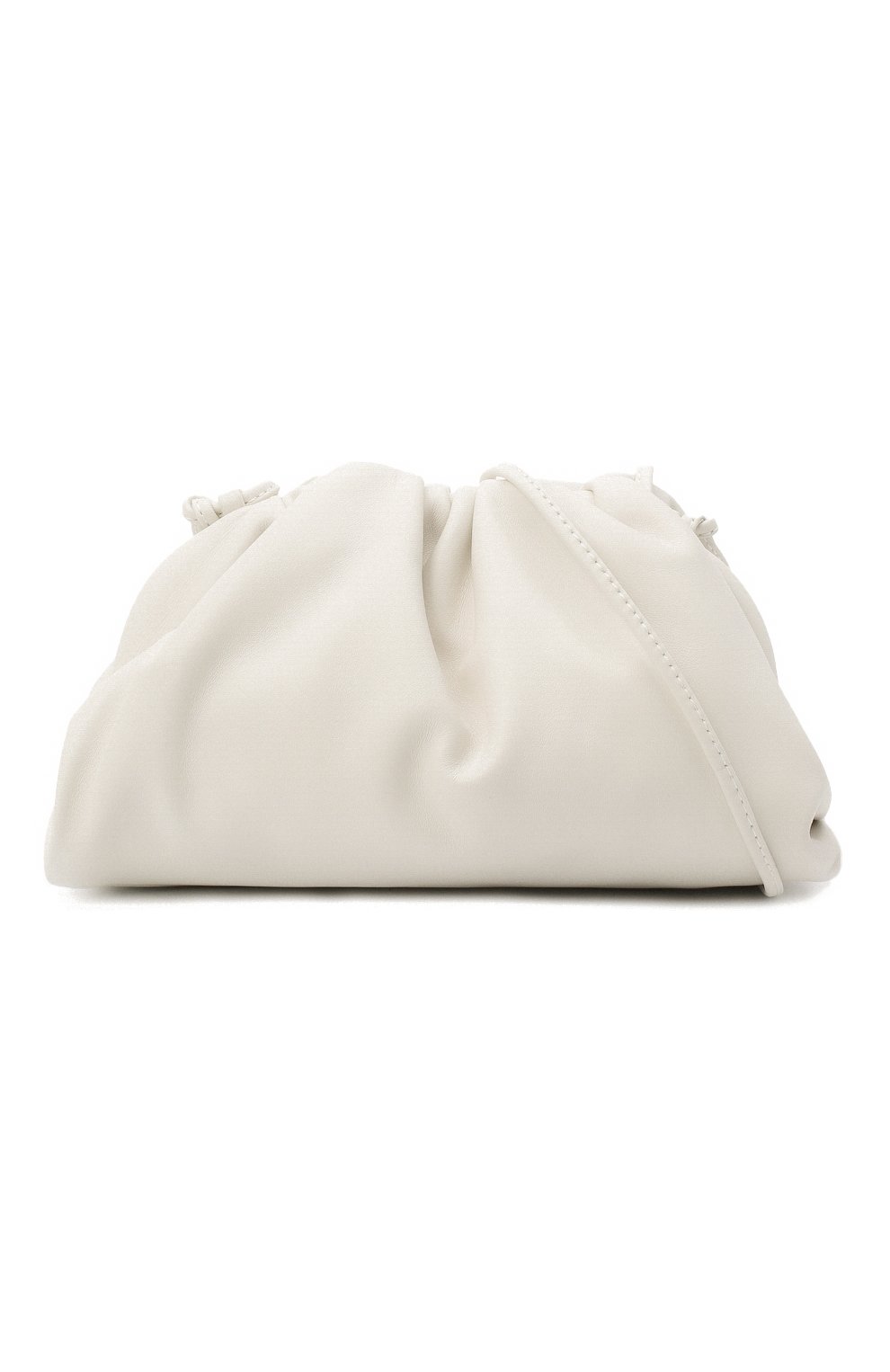 Женский клатч pouch mini BOTTEGA VENETA белого цвета по цене 120000 руб., арт. 585852/VCP40 | Фото 6 Женский клатч pouch mini BOTTEGA VENETA белого цвета, арт. 585852/VCP40 | Фото 6 (Материал: Натуральная кожа; Женское Кросс-КТ: Клатч-клатчи; Размер: mini; Ремень/цепочка: На ремешке)