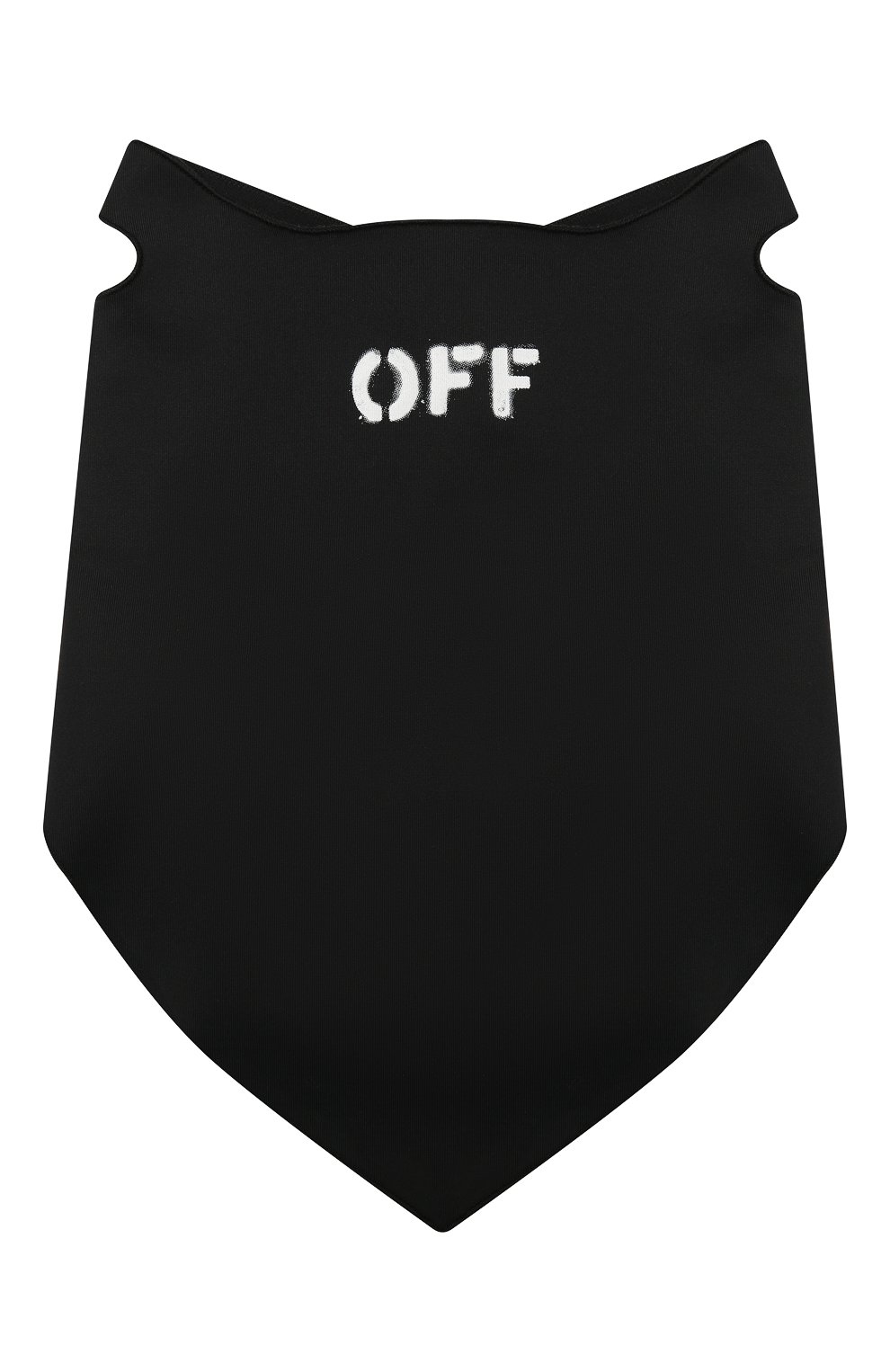 Мужская маска для лица OFF-WHITE черного цвета, арт. 0MRG003R21JER002 | Фото 1 (Материал: Текстиль, Синтетический материал; Мужское Кросс-КТ: Маска)