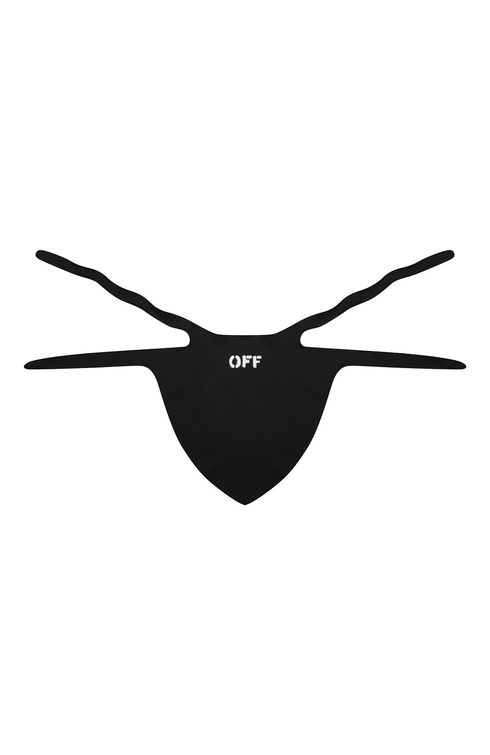 Мужская маска для лица OFF-WHITE черного цвета по цене 18900 руб., арт. 0MRG003R21JER002 | Фото 4 Мужская маска для лица OFF-WHITE черного цвета, арт. 0MRG003R21JER002 | Фото 4 (Материал: Текстиль, Синтетический материал; Мужское Кросс-КТ: Маска)