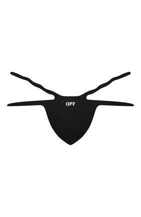 Мужская маска для лица OFF-WHITE черного цвета по цене 18900 руб., арт. 0MRG003R21JER002 | Фото 4 Мужская маска для лица OFF-WHITE черного цвета, арт. 0MRG003R21JER002 | Фото 4 (Материал: Текстиль, Синтетический материал; Мужское Кросс-КТ: Маска)