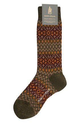 Мужские носки PANTHERELLA разноцветного цвета, арт. YS1026 | Фото 1 (Кросс-КТ: бельё; Материал внешний: Шерсть)