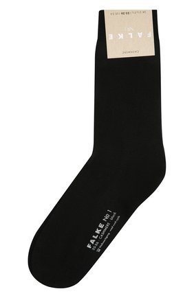 Женские кашемировые носки FALKE черного цвета по цене 7210 руб., арт. 46591 | Фото 1 Женские кашемировые носки FALKE черного цвета, арт. 46591 | Фото 1