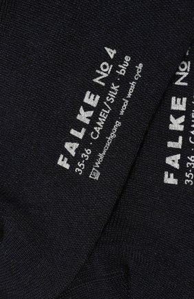 Женские шерстяные носки FALKE темно-синего цвета по цене 5240 руб., арт. 46583 | Фото 2 Женские шерстяные носки FALKE темно-синего цвета, арт. 46583 | Фото 2