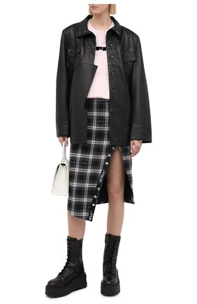 Женский хлопковый свитшот OFF-WHITE розового цвета по цене 46150 руб., арт. 0WBA026R21JER001 | Фото 2 Женский хлопковый свитшот OFF-WHITE розового цвета, арт. 0WBA026R21JER001 | Фото 2