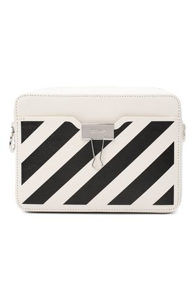 Женская поясная сумка diag OFF-WHITE белого цвета по цене 75050 руб., арт. 0WNA088R21LEA001 | Фото 1 Женская поясная сумка diag OFF-WHITE белого цвета, арт. 0WNA088R21LEA001 | Фото 1 (Материал: Натуральная кожа; Ремень/цепочка: На ремешке; Размер: small; Кросс-КТ: другое; Застежка: Молния; Стили: Классический)