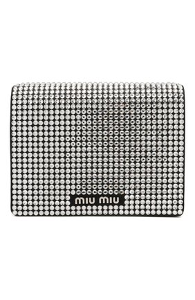 Женская сумка MIU MIU серебряного цвета по цене 115000 руб., арт. 5BP064-2B6J-F0002-OOO | Фото 1 Женская сумка MIU MIU серебряного цвета, арт. 5BP064-2B6J-F0002-OOO | Фото 1 (Размер: mini; Материал: Натуральная кожа; Сумки-технические: Сумки через плечо; Ремень/цепочка: На ремешке; Женское Кросс-КТ: Вечерняя сумка)