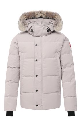 Мужская пуховая куртка wyndham CANADA GOOSE светло-серого цвета по цене 106500 руб., арт. 3808M | Фото 1 Мужская пуховая куртка wyndham CANADA GOOSE светло-серого цвета, арт. 3808M | Фото 1