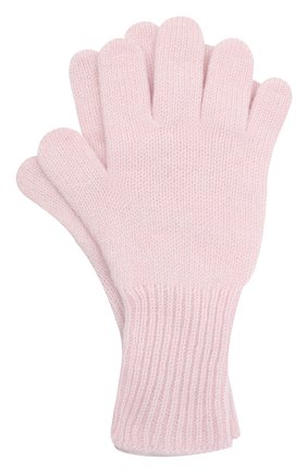 Детские кашемировые перчатки GIORGETTI CASHMERE розового цвета, арт. MB1699/14A | Фото 1 (Материал: Кашемир, Шерсть, Текстиль)
