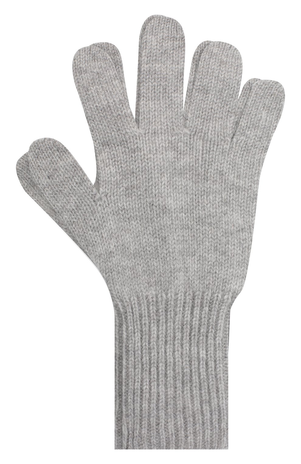 Детские кашемировые перчатки GIORGETTI CASHMERE светло-серого цвета, арт. MB1699/14A | Фото 1