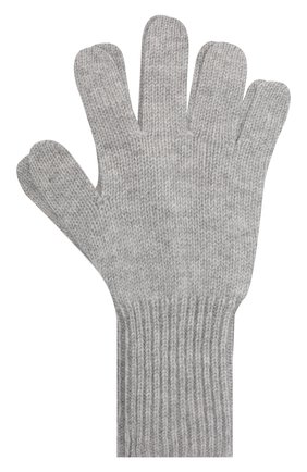 Детские кашемировые перчатки GIORGETTI CASHMERE светло-серого цвета по цене 7350 руб., арт. MB1699/14A | Фото 1 Детские кашемировые перчатки GIORGETTI CASHMERE светло-серого цвета, арт. MB1699/14A | Фото 1