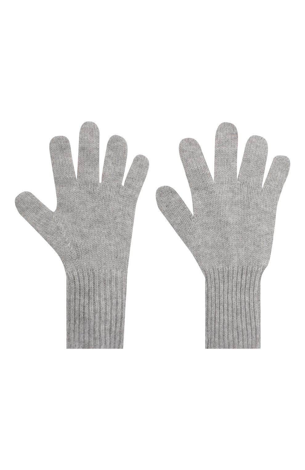 Детские кашемировые перчатки GIORGETTI CASHMERE светло-серого цвета по цене 7670 руб., арт. MB1699/14A | Фото 2 Детские кашемировые перчатки GIORGETTI CASHMERE светло-серого цвета, арт. MB1699/14A | Фото 2