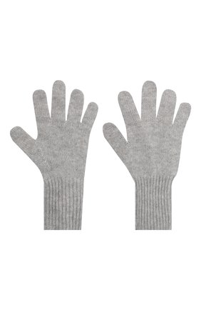 Детские кашемировые перчатки GIORGETTI CASHMERE светло-серого цвета по цене 7350 руб., арт. MB1699/14A | Фото 2 Детские кашемировые перчатки GIORGETTI CASHMERE светло-серого цвета, арт. MB1699/14A | Фото 2