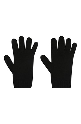 Детские кашемировые перчатки GIORGETTI CASHMERE черного цвета, арт. MB1698/4A | Фото 2 (Материал: Шерсть, Кашемир, Текстиль; Региональные ограничения белый список (Axapta Mercury): RU)