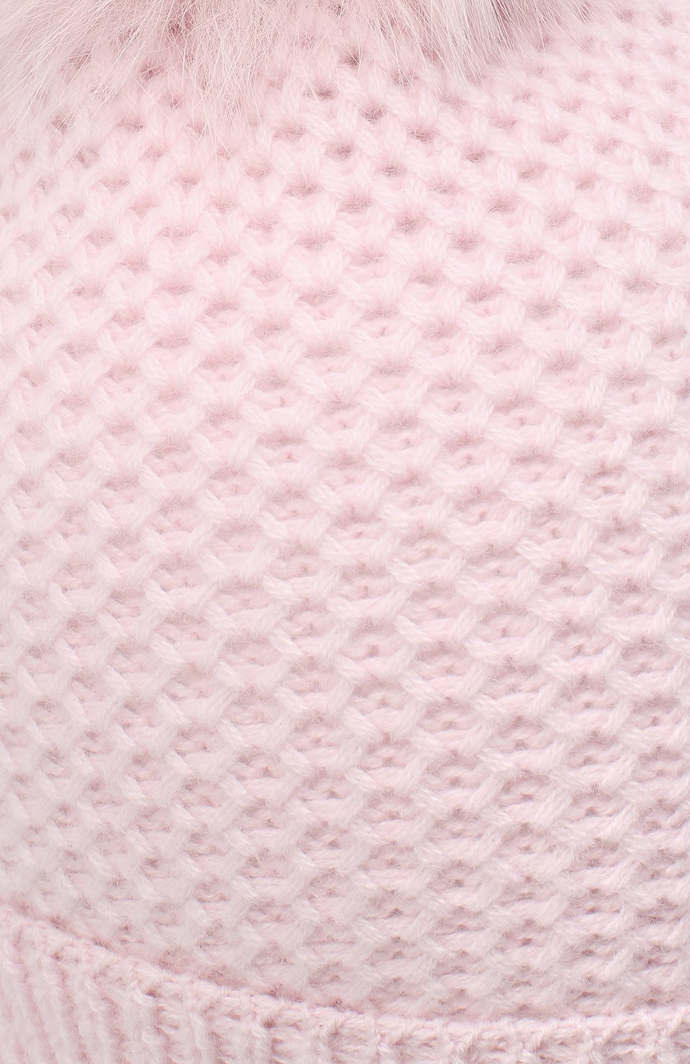 Детского кашемировая шапка GIORGETTI CASHMERE розового цвета по цене 10600 руб., арт. MB1695/8A | Фото 3 Детского кашемировая шапка GIORGETTI CASHMERE розового цвета, арт. MB1695/8A | Фото 3