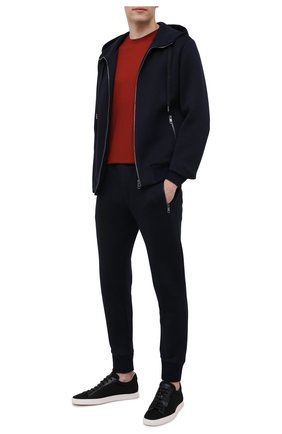 Мужские текстильные кеды GIORGIO ARMANI черного цвета по цене 47300 руб., арт. X2X147/XM842 | Фото 2 Мужские текстильные кеды GIORGIO ARMANI черного цвета, арт. X2X147/XM842 | Фото 2