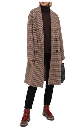 Женские кожаные ботинки RALPH LAUREN коричневого цвета по цене 676000 руб., арт. 800840422/AMIS | Фото 2 Женские кожаные ботинки RALPH LAUREN коричневого цвета, арт. 800840422/AMIS | Фото 2