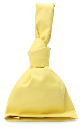 Женская сумка twist mini BOTTEGA VENETA желтого цвета по цене 85450 руб., арт. 652001/VCP40 | Фото 1 Женская сумка twist mini BOTTEGA VENETA желтого цвета, арт. 652001/VCP40 | Фото 1 (Сумки-технические: Сумки top-handle; Материал: Натуральная кожа; Размер: mini)