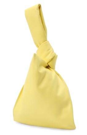 Женская сумка twist mini BOTTEGA VENETA желтого цвета по цене 85450 руб., арт. 652001/VCP40 | Фото 3 Женская сумка twist mini BOTTEGA VENETA желтого цвета, арт. 652001/VCP40 | Фото 3 (Сумки-технические: Сумки top-handle; Материал: Натуральная кожа; Размер: mini)