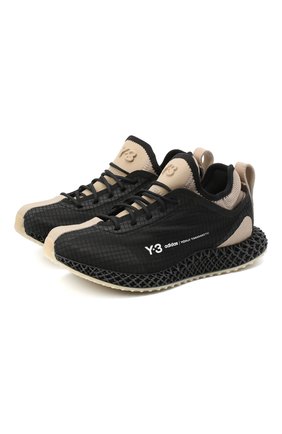 Женские текстильные кроссовки runner 4d Y-3 черного цвета по цене 45300 руб., арт. FX1058/W | Фото 1 Женские текстильные кроссовки runner 4d Y-3 черного цвета, арт. FX1058/W | Фото 1