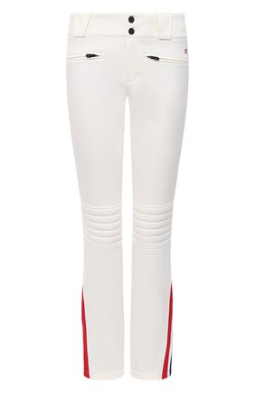 Женские брюки PERFECT MOMENT белого цвета, арт. W20/W30000221707 | Фото 1 (Силуэт Ж (брюки и джинсы): Расклешенные; Длина (брюки, джинсы): Стандартные; Материал внешний: Синтетический материал; Материал подклада: Синтетический материал; Кросс-КТ: лыжи; Стили: Спорт-шик; Женское Кросс-КТ: Брюки-спорт, Брюки-одежда)