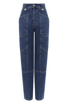 Женские джинсы ISABEL MARANT ETOILE синего цвета по цене 32550 руб., арт. PA1398-20A034E/NEK0 | Фото 1 Женские джинсы ISABEL MARANT ETOILE синего цвета, арт. PA1398-20A034E/NEK0 | Фото 1