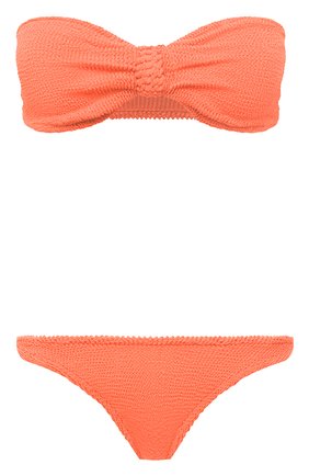 Женский раздельный купальник HUNZA G оранжевого цвета, арт. JEAN BIKINI | Фото 1 (Женское Кросс-КТ: Раздельные купальники; Материал внешний: Синтетический материал)