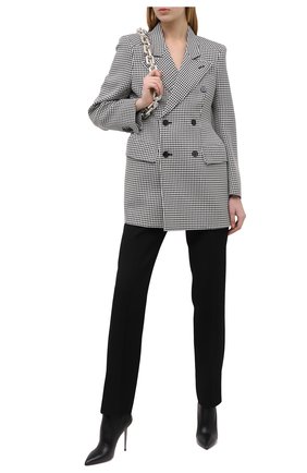 Женские кожаные ботильоны TOM FORD черного цвета по цене 115000 руб., арт. W2772R-LSP012 | Фото 2 Женские кожаные ботильоны TOM FORD черного цвета, арт. W2772R-LSP012 | Фото 2