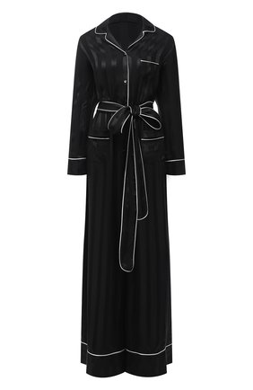 Женский шелковый комбинезон DOLCE & GABBANA черного цвета по цене 236500 руб., арт. F6E6JT/FJ1HS | Фото 1 Женский шелковый комбинезон DOLCE & GABBANA черного цвета, арт. F6E6JT/FJ1HS | Фото 1