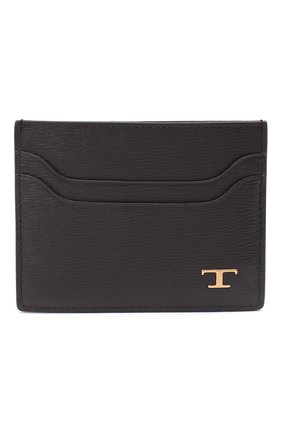 Женский кожаный футляр для кредитных карт TOD’S коричневого цвета по цене 15400 руб., арт. XAMTSIF0200VIB | Фото 1 Женский кожаный футляр для кредитных карт TOD’S коричневого цвета, арт. XAMTSIF0200VIB | Фото 1