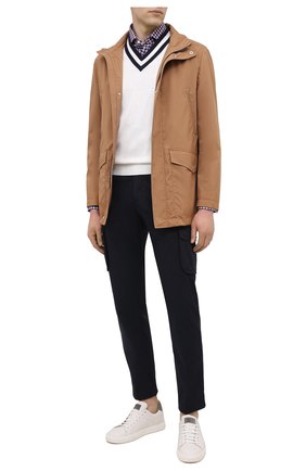 Мужской хлопковый жилет BRUNELLO CUCINELLI белого цвета по цене 54400 руб., арт. M2917907 | Фото 2 Мужской хлопковый жилет BRUNELLO CUCINELLI белого цвета, арт. M2917907 | Фото 2 (Стили: Кэжуэл; Материал внешний: Хлопок; Мужское Кросс-КТ: Жилет-одежда; Длина (верхняя одежда): Короткие)
