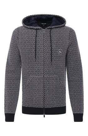 Мужской шерстяной кардиган GIORGIO ARMANI темно-синего цвета по цене 178500 руб., арт. 3KSBA1/SMA4Z | Фото 1 Мужской шерстяной кардиган GIORGIO ARMANI темно-синего цвета, арт. 3KSBA1/SMA4Z | Фото 1