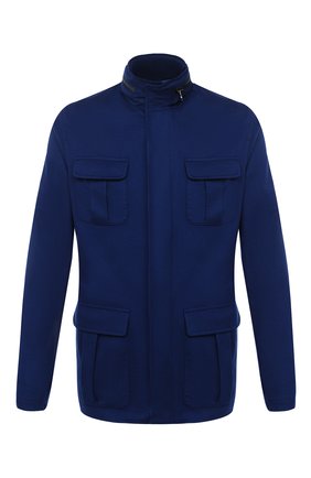 Мужская кашемировая куртка KITON темно-синего цвета, арт. UW0851MV07T74 | Фото 1 (Кросс-КТ: Куртка; Мужское Кросс-КТ: шерсть и кашемир; Материал внешний: Шерсть, Кашемир; Рукава: Длинные; Длина (верхняя одежда): До середины бедра; Региональные ограничения белый список (Axapta Mercury): RU; Стили: Кэжуэл)