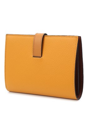 Женские кожаный кошелек LOEWE оранжевого цвета по цене 49950 руб., арт. 124.12.S87 | Фото 2 Женские кожаный кошелек LOEWE оранжевого цвета, арт. 124.12.S87 | Фото 2