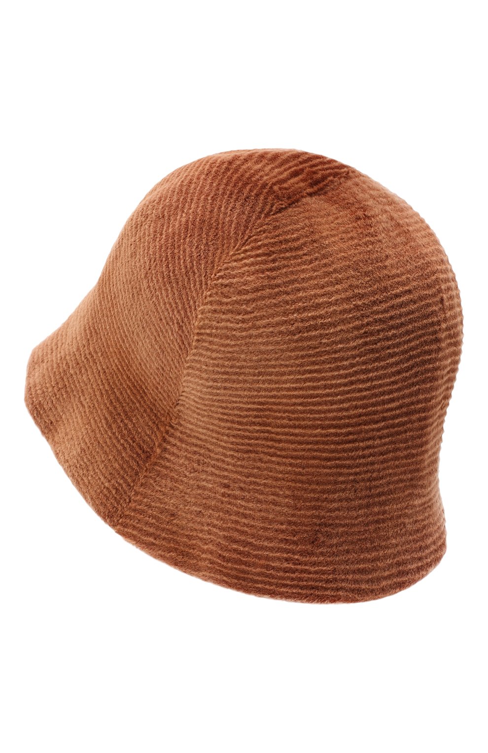 Женская шляпа есения из меха норки FURLAND коричневого цвета, арт. 0125300150055300000 | Фото 2 (Материал: Натуральный мех)