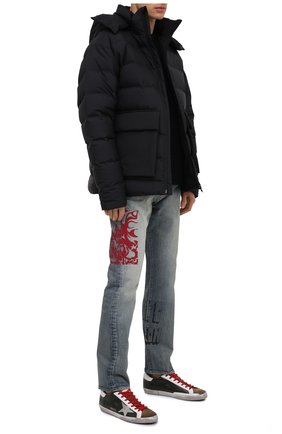 Мужские комбинированные кеды superstar GOLDEN GOOSE DELUXE BRAND хаки цвета по цене 39350 руб., арт. GMF00101.F000346 | Фото 2 Мужские комбинированные кеды superstar GOLDEN GOOSE DELUXE BRAND хаки цвета, арт. GMF00101.F000346 | Фото 2
