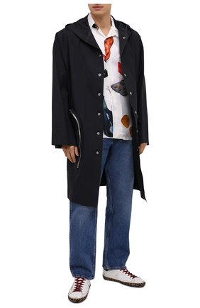 Мужские кожаные кеды superstar GOLDEN GOOSE DELUXE BRAND белого цвета по цене 39950 руб., арт. GMF00101.F000580 | Фото 2 Мужские кожаные кеды superstar GOLDEN GOOSE DELUXE BRAND белого цвета, арт. GMF00101.F000580 | Фото 2