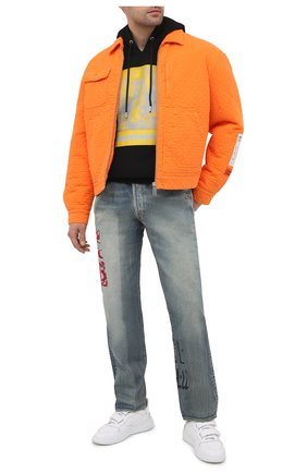 Мужской хлопковое худи HERON PRESTON черного цвета по цене 41050 руб., арт. HMBB015R21JER0021018 | Фото 2 Мужской хлопковое худи HERON PRESTON черного цвета, арт. HMBB015R21JER0021018 | Фото 2