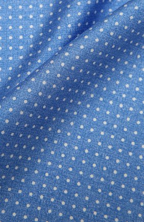 Мужской шелковый платок KITON синего цвета по цене 14700 руб., арт. UP0CHCX07T03 | Фото 2 Мужской шелковый платок KITON синего цвета, арт. UP0CHCX07T03 | Фото 2