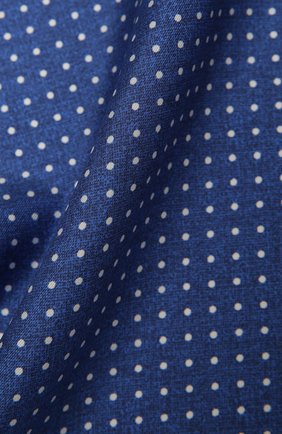 Мужской шелковый платок KITON синего цвета по цене 14700 руб., арт. UP0CHCX07T03 | Фото 2 Мужской шелковый платок KITON синего цвета, арт. UP0CHCX07T03 | Фото 2